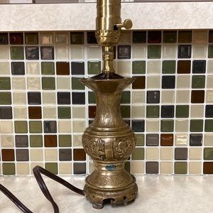 Solid Brass Antique Excelsior Lamp